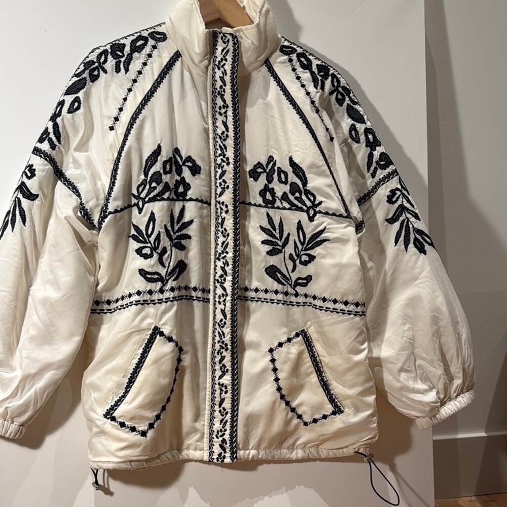 Anthropologie Embroidered Women's Jacket